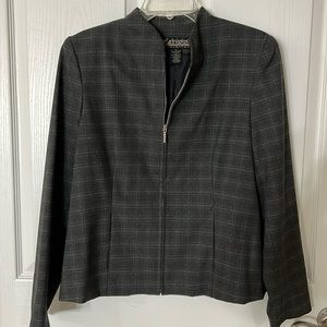Norton McNaughton Gray Vintage Dress Jacket Blazer